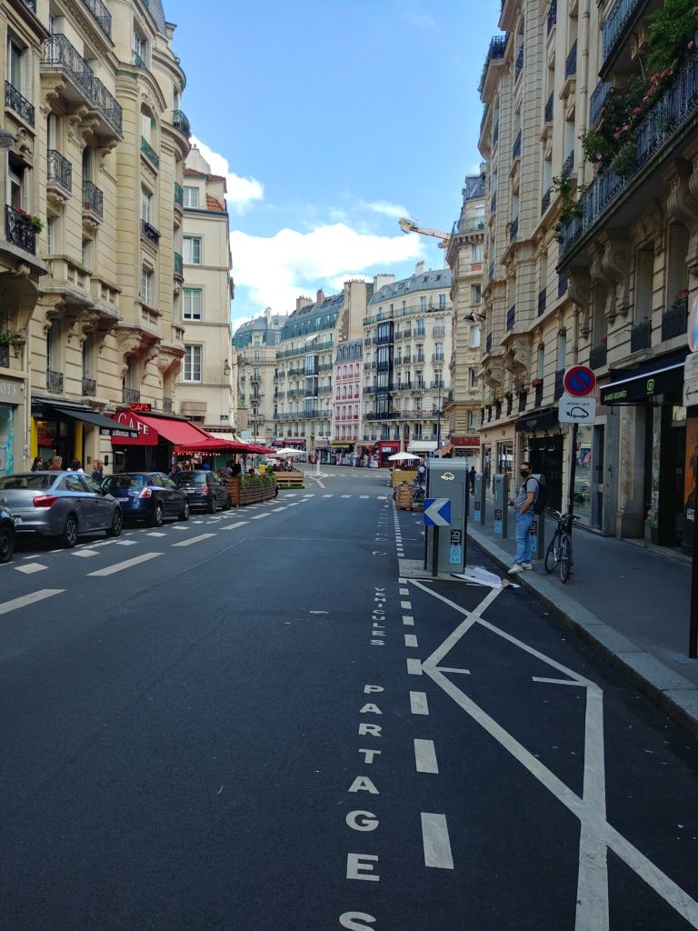 Boulevard Saint Germain in Paris