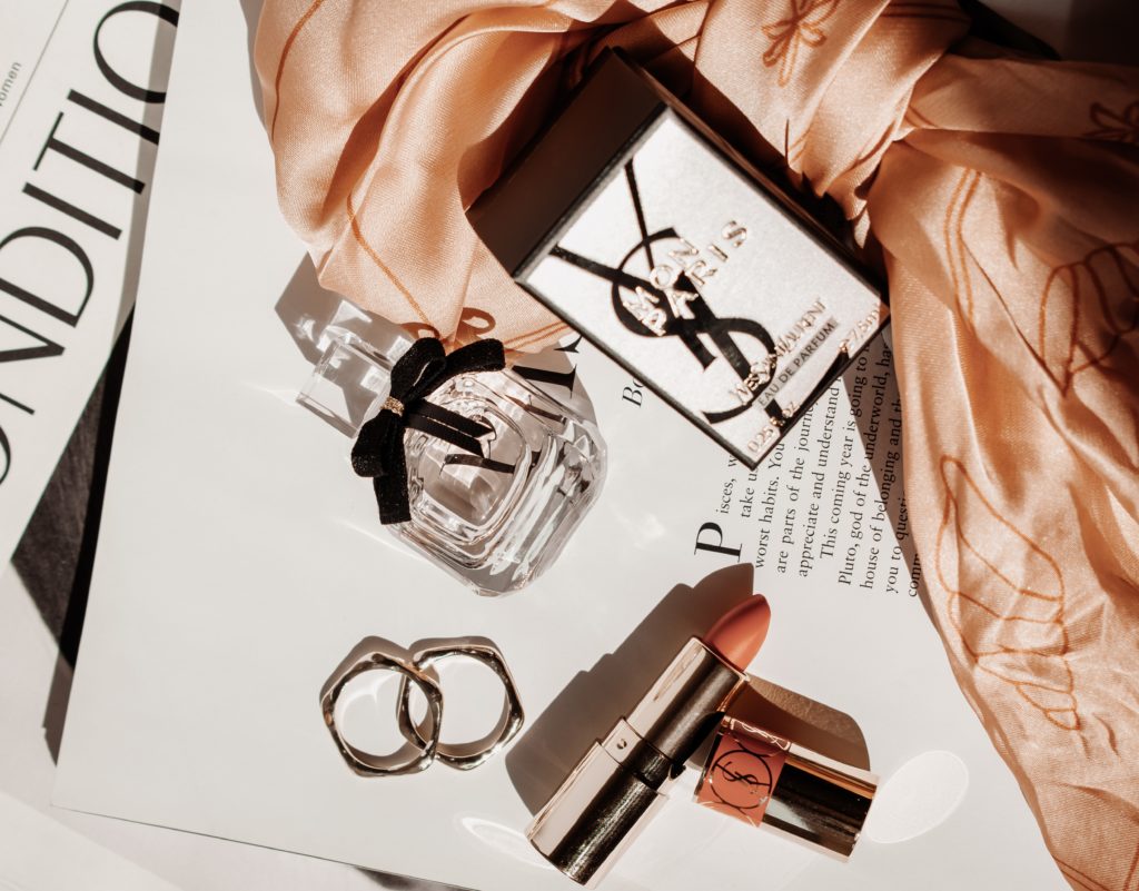 Yves Saint Laurent Perfume Ad