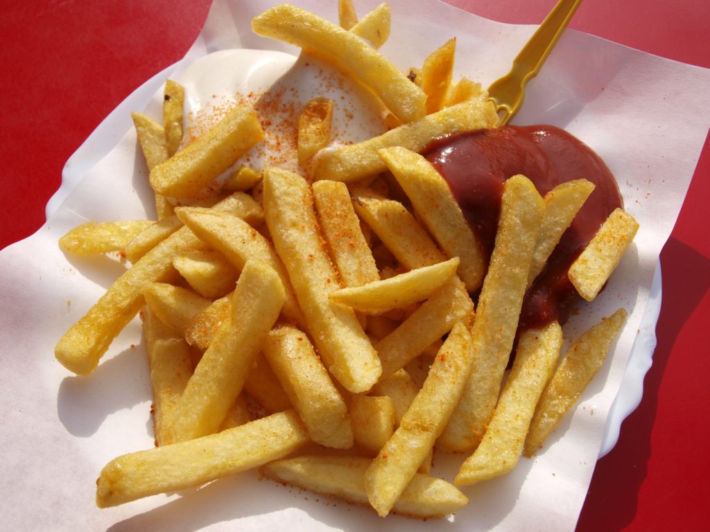 French fries in Paris