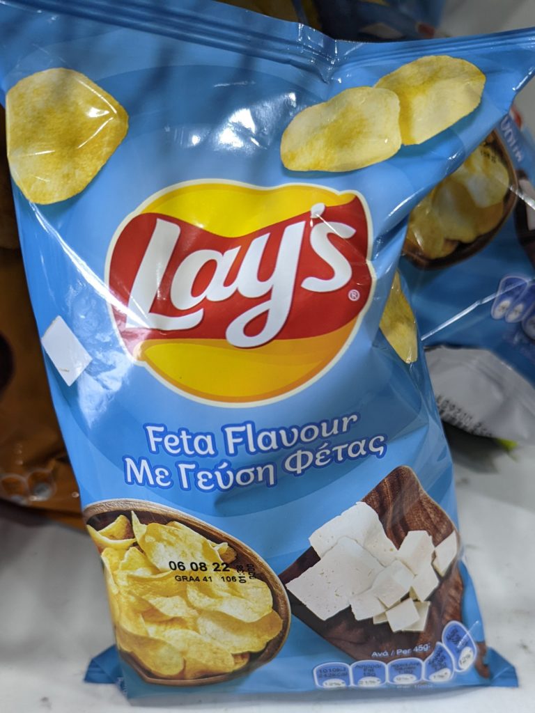 Lays Feta Chips from Cyprus