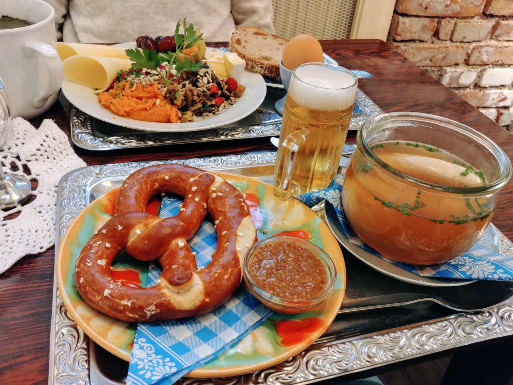 Breakfast at Vollpension in Vienna