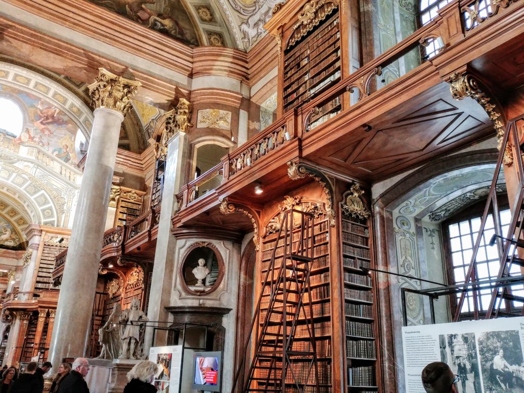 Austrian National Library inside 