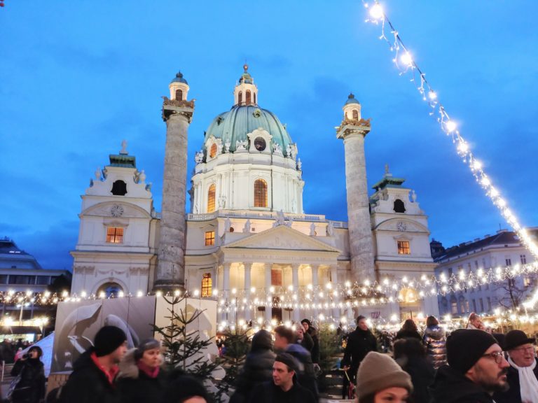 Christmas Market at Karslplatz