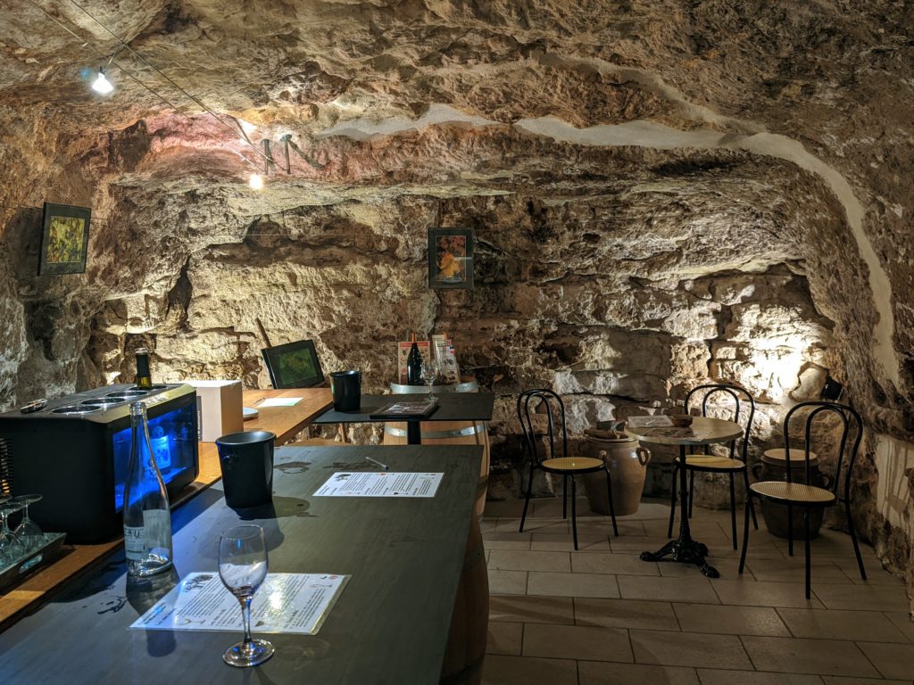 Caves du Père Auguste inside