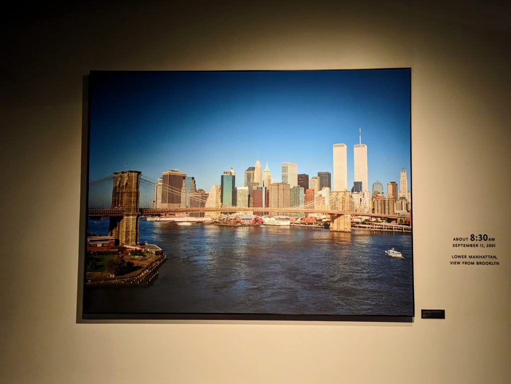Picture of Manhattan Skyline at 9/11 Museum