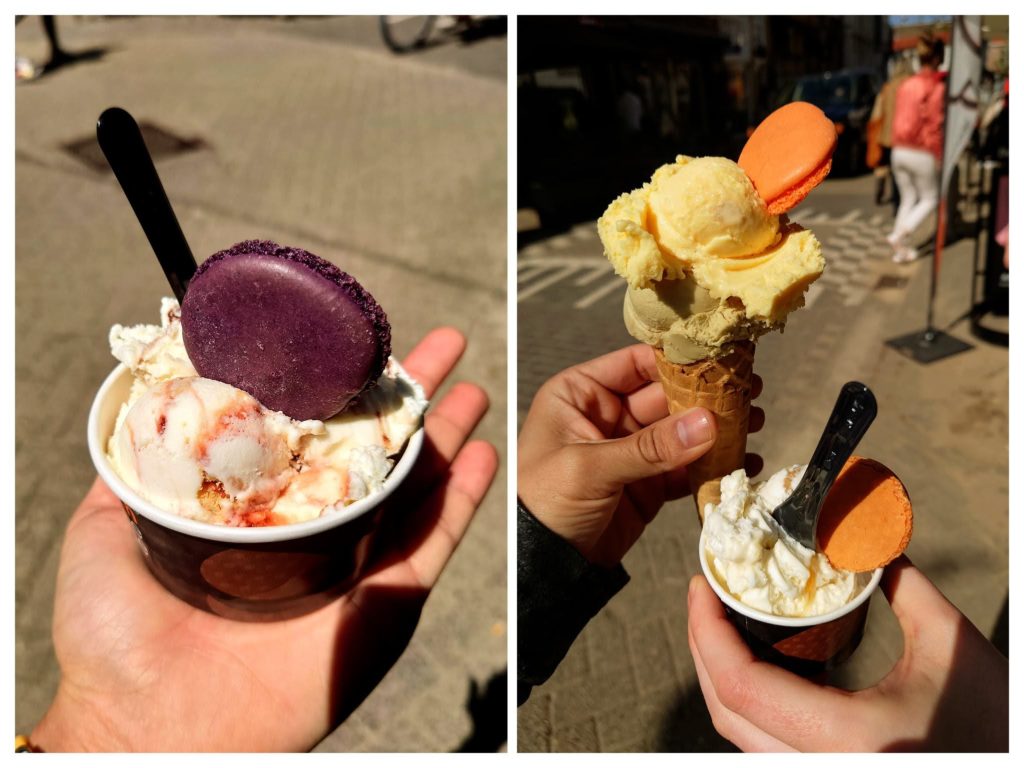 Dutch Homemade Ice-Cream and Macarons in Begrstraat, Eindhoven