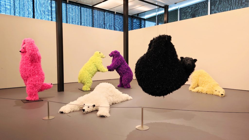 Bears in Kunsthal in Rotterdam