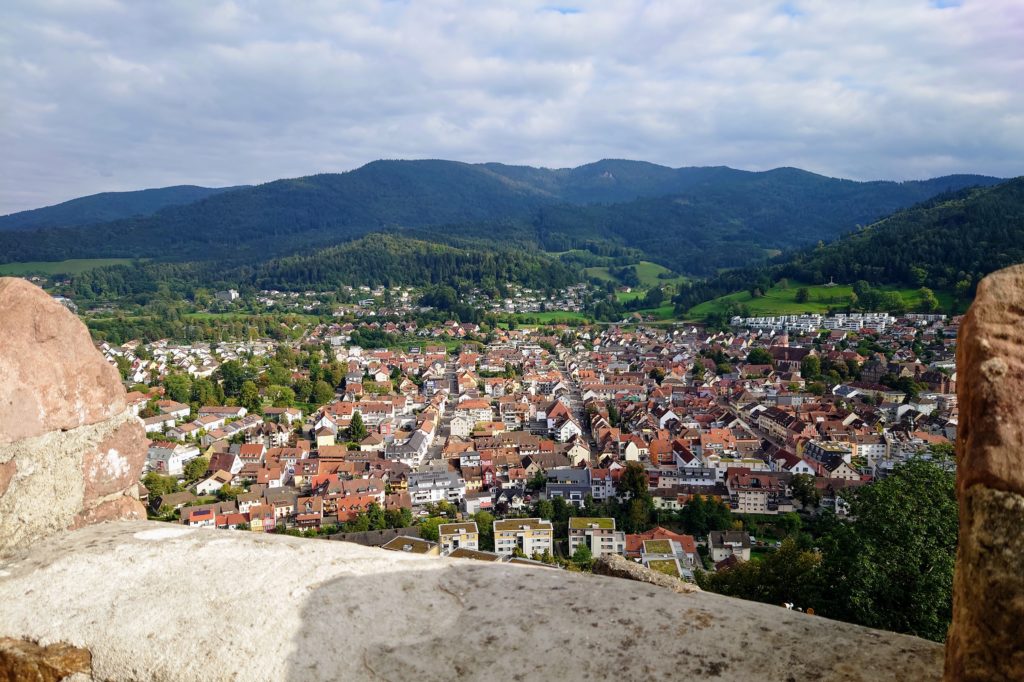 View over Waldkirch